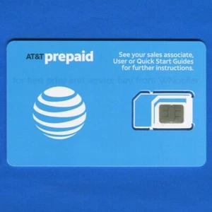 AT&T Triple Sim Card (30% off 1st month payment with new activation) - Picture 1 of 1