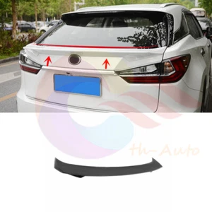 Unpainted Rear Trunk Spoiler Wing Lip Trim For Lexus RX350 RX450 2016-2021 - Picture 1 of 12