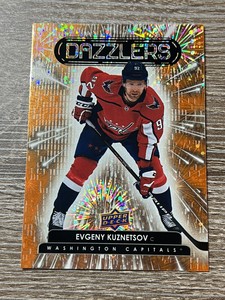 2022-23 Upper Deck Series 1 Hockey Dazzlers #DZ-13 Evgeny Kuznetsov Orange