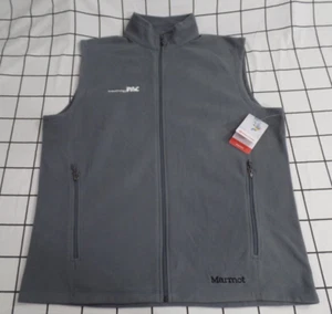 NWT Marmot Men's Rocklin Fleece Vest ATMOS ENERGY PAC - Picture 1 of 10