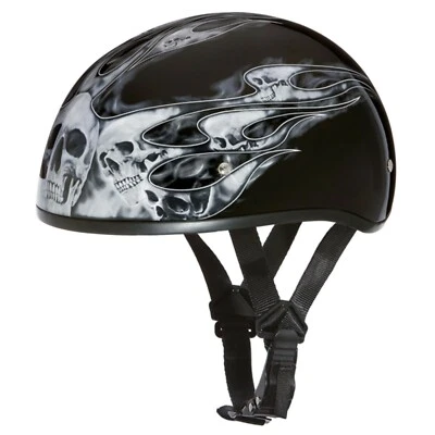 Casco de motociclista Daytona D.O.T. Aprobado 1/2 Shell (Cráneo), Grupo Gráfico, Ver Nota Foto 1 de 4