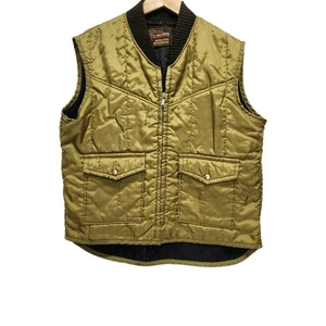 Walls Blizzard Pruf Vest Mens Medium Green Vintage 70s Lightweight Outerwear  - Picture 1 of 9