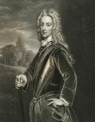 FINDEN (*1791) nach GERARD (18.Jhd), John, Duke von Montagu, um 1835, Sst. - Bild 1 von 4