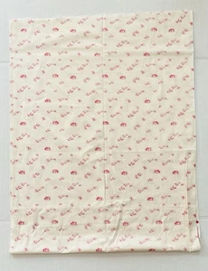 Beatrix Potter English Gardens Fabric Little Pink Cows Sheep Off White 2002  - Picture 1 of 6