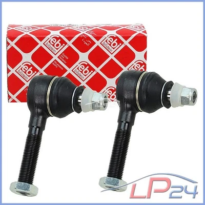 2X FEBI BILSTEIN ROTULES DE DIRECTION AVANT POUR CITROEN BERLINGO 96- C15 - Photo 1/4