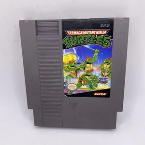 Teenage Mutant Ninja Turtles 1 (Nintendo NES, 1989) Nur Kassette Getestet Ultra NTSC - Bild 1 von 6