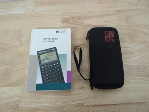 Hewlett Packard HP 48G Series Graphing Calculator User’s Guide + Calculator Case - Afbeelding 1 van 3