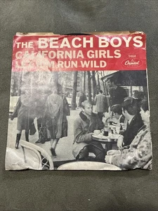 The Beach Boys - California Girls / Let Him Run Wild (7", Single) (45 Rpm) VG+ - Picture 1 of 3