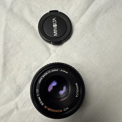 (Rebuilt And In Excellent Condition) - Minolta Rokkor-X PF 50mm f/1.7 - Image 1 of 4