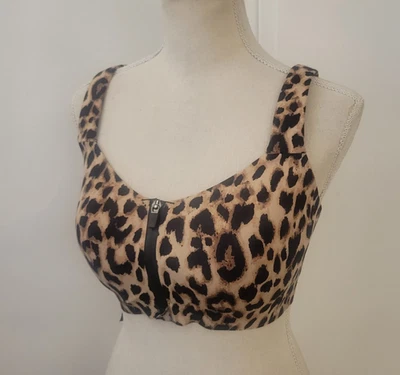 Victorias Secret NWOT Knockout Ultra Max 32DDD Leopard Sport Bra Amazing Quality - Image 1 of 4