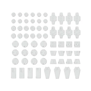 Bandai Hobby, 30 mm, individuelles Material (Dekorationsteile 1, weiß) - Picture 1 of 8