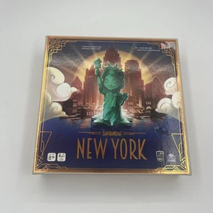 NEW Santorini New York Board Game Family Building Spin Master Box - Picture 1 of 2