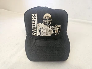 Los Angeles Raiders Vtg 1990s Hat Snapback Cap #85 Rare - Picture 1 of 10