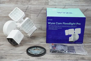 Wyze Cam Floodlight Pro 3000 Lumen LEDs- 180° Wide View 2K HD Outdoor Camera - Picture 1 of 5
