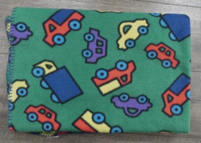 Baby Boy Vintage Gymboree Fleece Autobahn Baby Blanket - Image 1 of 2