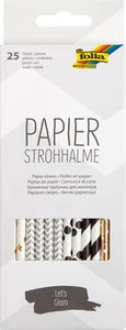 Pajitas de papel FOLIA, 25 unidades - Imagen 1 de 21