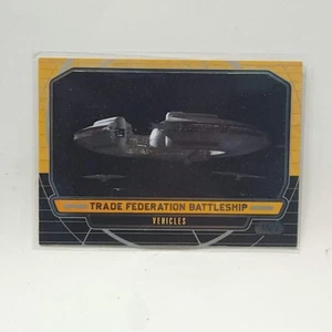 2012 Star Wars Galactic Files #248 Trade Federation Battleship Topps Card - Picture 1 of 2