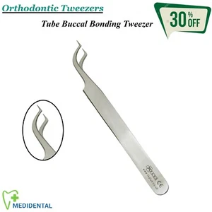 Kieferorthopädische Handinstrumente chirurgischer Schlauch Mund & Klebefixierung Pinzette Neu - Bild 1 von 4