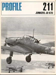 AIRCRAFT PROFILE 211 WH WW2 JUNKERS Ju87D STUKA DIVE BOMBER DAK RUSSIA RUDEL - Picture 1 of 3