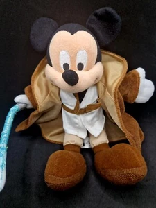 2014 Disney Parks Star Wars Mickey Mouse Jedi Obi Wan 9 Zoll Plüsch - Bild 1 von 4