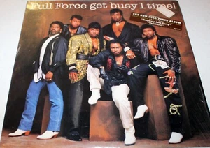 Full Force - Get Busy 1 Time Vinyl 1986 Columbia Electro, Funk, New Jack Swing - Picture 1 of 2