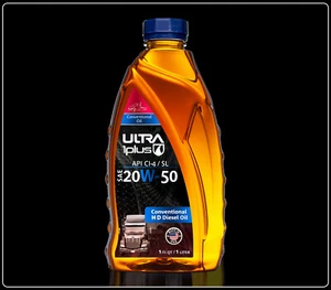 Ultra1Plus SAE 20W50 Conventional Heavy-Duty Motor Oil API CI-4/SL (Quart) - Picture 1 of 8