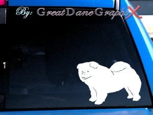 Chow Chow Style -Vinyl Decal Sticker -Color Choice -HIGH QUALITY - Picture 1 of 2