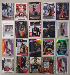MARTIN TRUEX JR. ¡Lote de 20 cartas diferentes excelentes tarjetas de carreras NASCAR! ¡S&H GRATIS!! - Imagen 1 de 3