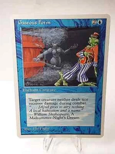 Magic: The Gathering (MTG 4th Edition) 1995 - Gaseous Form - Picture 1 of 1