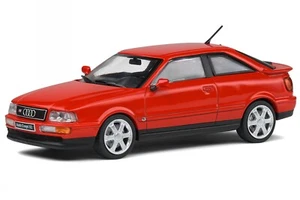 Audi S2 Coupe rosso modello di auto 421437190-S4312201 Solido 1:43 - Foto 1 di 3