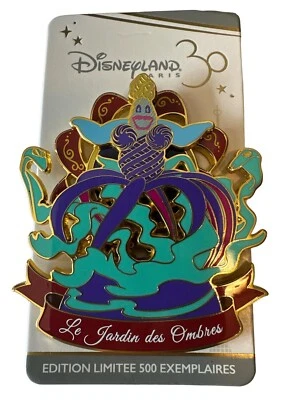 Значок к 30-летию Disneyland Paris - Ursula - Le Jardin des Ombres - Изображение 1 из 3