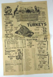 1963 Seitendruckanzeige Eddie's Supermarket Food Beverage Store - Bild 1 von 7