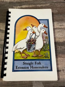 WV Straight Fork Rock Cave Local Family Recipes COOKBOOK Buckhannon Area 1980's - Picture 1 of 4