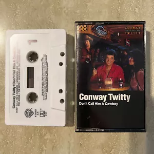 Cassette Conway Twitty Don't Call Him A Cowboy 1985 Warner Bros Tested - Picture 1 of 2