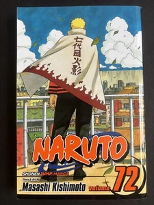 Naruto Volume 72 English Manga Graphic Book Masashi Kishimoto - Picture 1 of 4