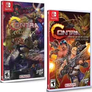 Contra Anniversary Collection & Operation Galuga Switch New Game Special Bundle - Picture 1 of 5
