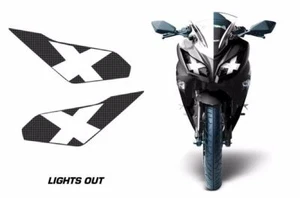 Headlight Eye Graphics Kit Decal Cover For Kawasaki Ninja 300 2012-2014 LTS OUT - Picture 1 of 1