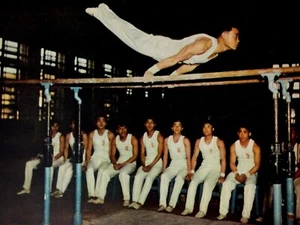 1954 VR China Botschaft Propaganda Zentrales Athletikinstitut Foto Plattendruck - Bild 1 von 3