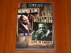 MEMPHIS SLIM & SONNY BOY WILLIAMSON DVD LIVE IN EUROPE 1962-1965 COLLECTION New - Imagen 1 de 2