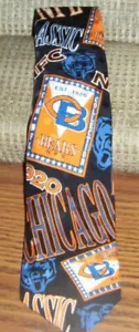 CHICAGO BEARS TIE NFL made in USA 100% Silk RM Sport - Picture 1 of 2