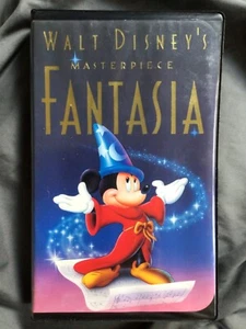 Walt Disney's Masterpiece Fantasia (VHS, 1991 Clamshell) Used - Picture 1 of 5