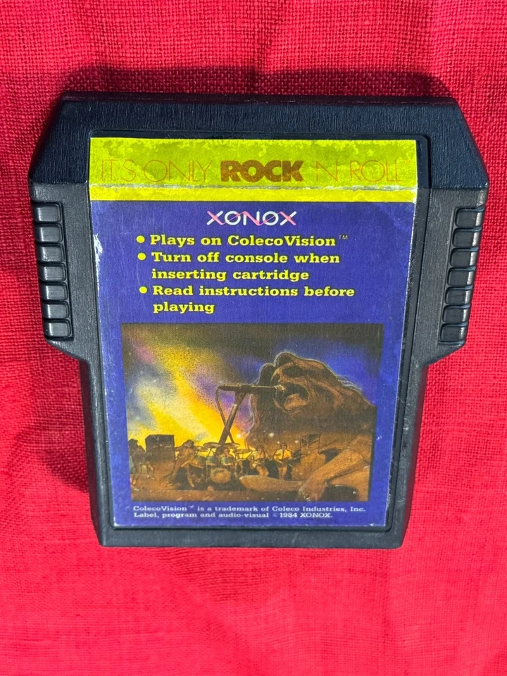 ColecoVision Cartridge - It’s Only Rock n Roll (rare) - Image 1 of 1