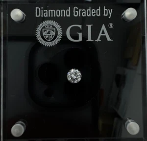 0.49 carat Natural Diamond | GIA certified | Shape - Round | Color- E | VS2 - Picture 1 of 6