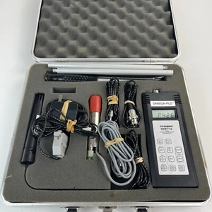 Omega Engineering HHF710 Hygro-Thermo Anemometer Complete Kit - Picture 1 of 7