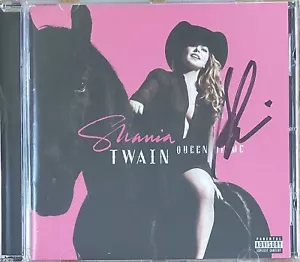 Shania Twain Authentic Signed Queen Of Me CD Cover AFTAL #198 OnlineCOA - Picture 1 of 4