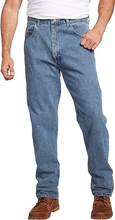WRANGLER MEN'S RUGGED WEAR RELAXED FIT JEANS, SIZE 36/38, (ID#6953293-207) - Image 1 of 1