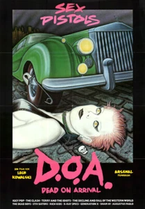 D.O.A. - Dead on Arrival ORIGINAL A1 Kinoplakat Sex Pistols / Sid Vicious - Picture 1 of 1