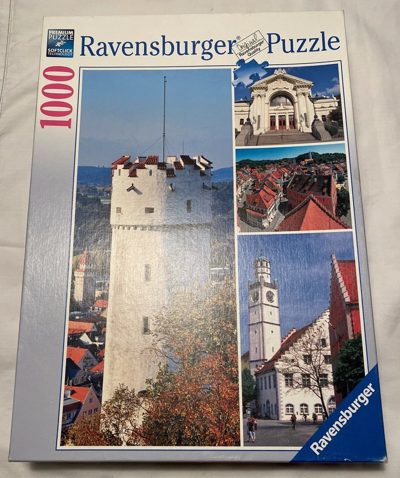 RARE Ravensburger Ravensburg Museum 1000 pc 88 652 4 jigsaw puzzle - Image 1 of 4