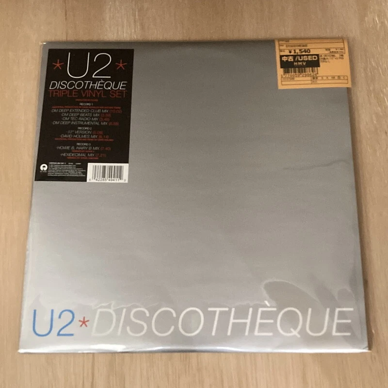 U2/Discotheque 12IST649 Used 12" - Image 1 of 1