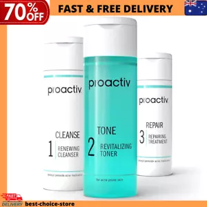 Proactiv 3 Step Acne Treatment - Benzoyl Peroxide Face Wash, Repairing Acne Spot - Picture 1 of 10